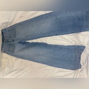 High rise wide leg jeans from Banana Republic